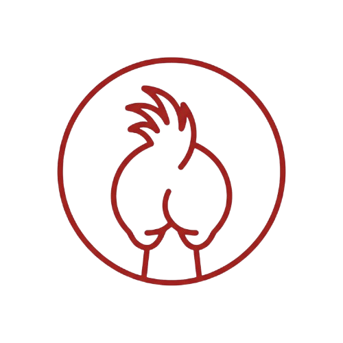 Logo Pantat Ayam Merah - Supplier Ayam di Banyuwangi